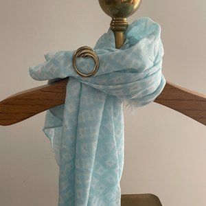 Scarf Blue Print  Thirty-One brand Womens